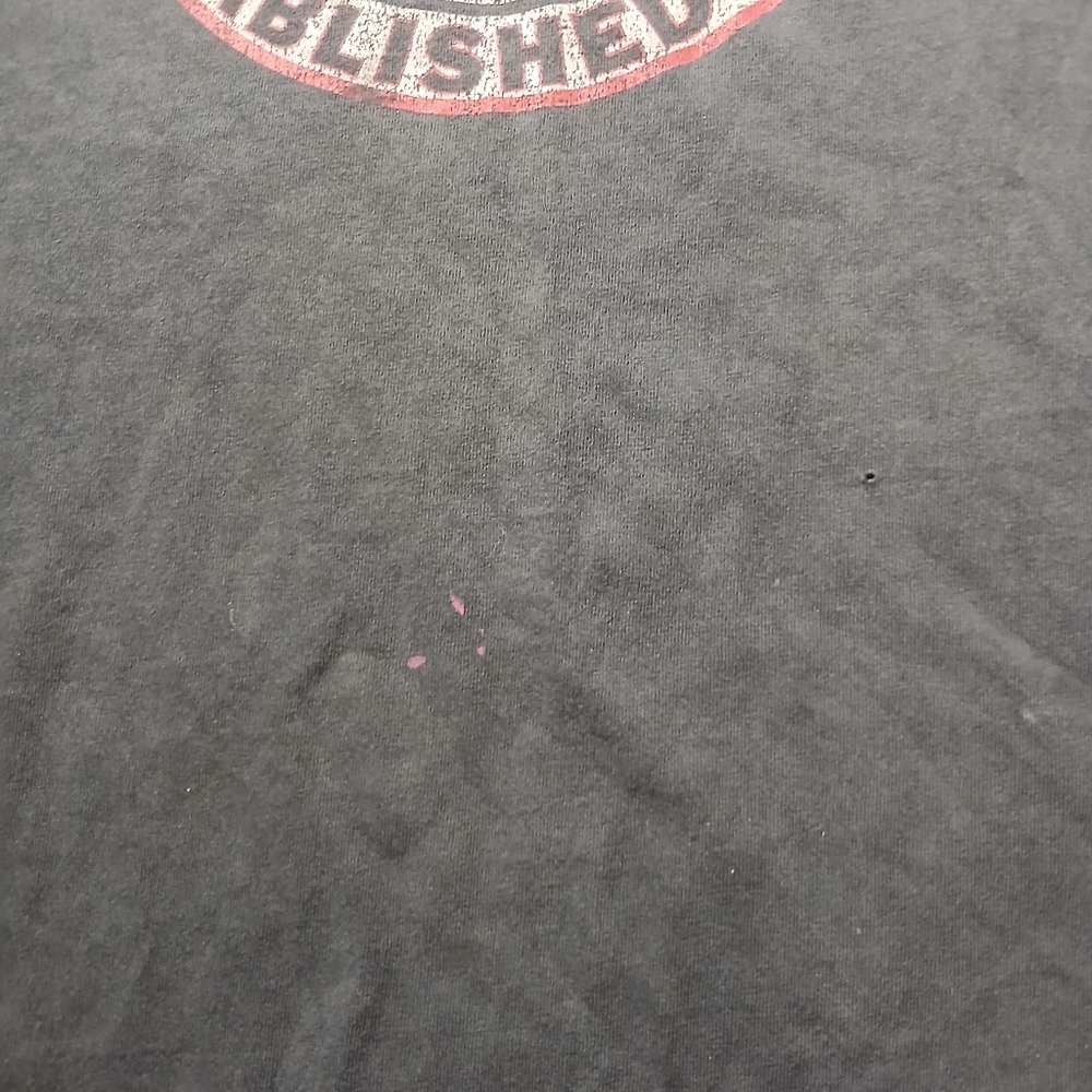 Vintage Y2K Rolling Stones Alstyle Black T-Shirt Distressed - Picture 12 of 12